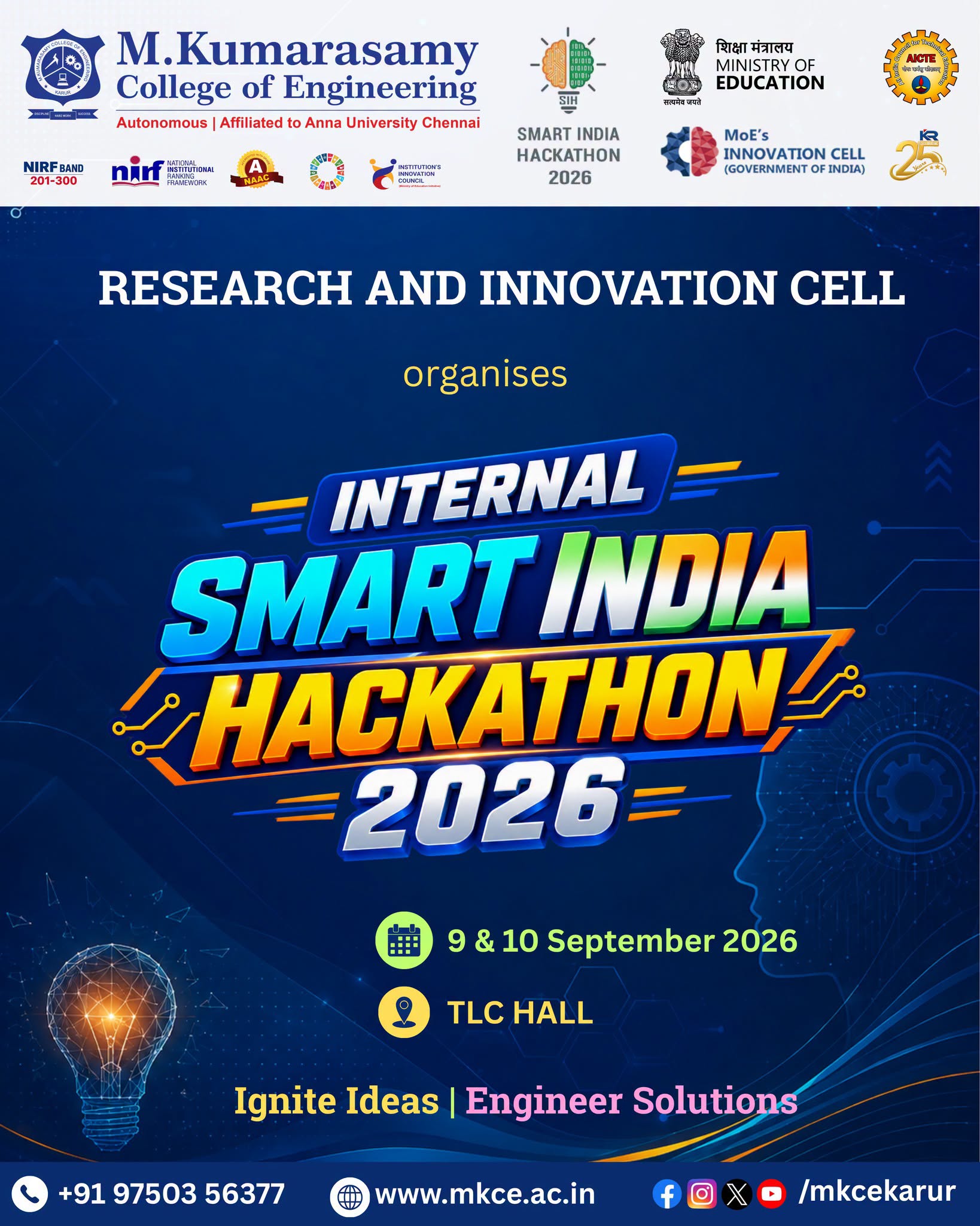 INTERNAL SMART INDIA HACKATHON 2026
